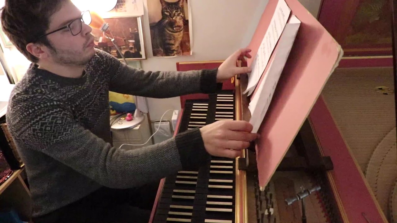 Henry Purcell -Suite for harpsichord in A Minor - Z 663