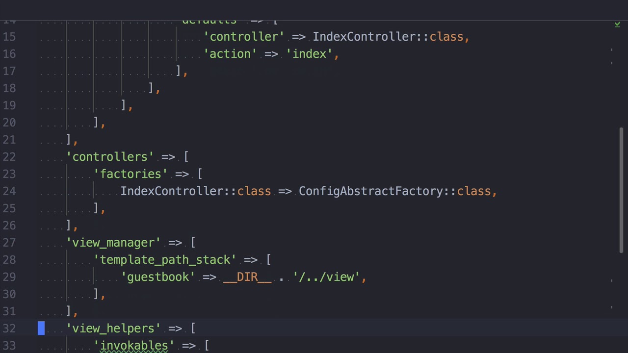 Generate Zend Expressive Dependency Configuration's with ConfigDumper