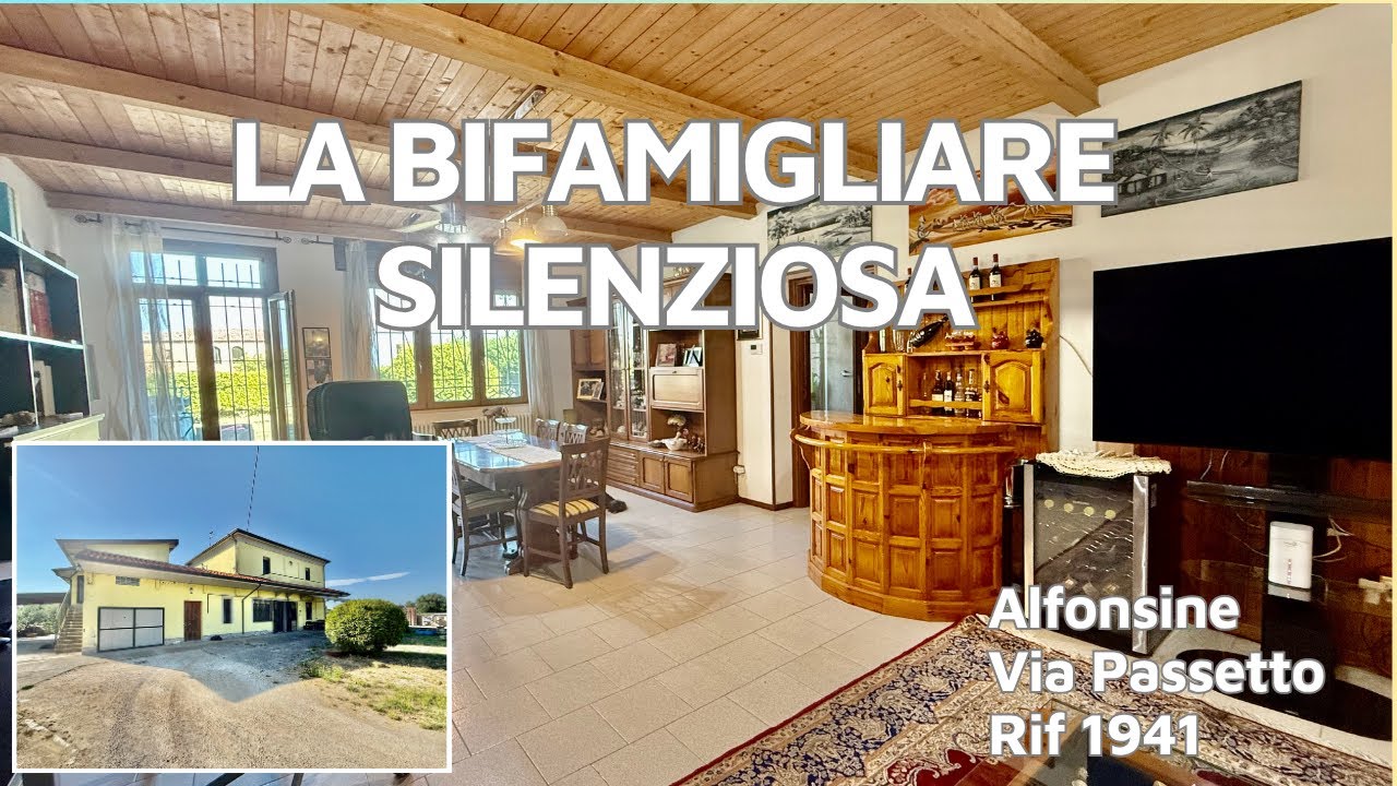 🏡 Bifamigliare silenziosa ad Alfonsine | 277 mq, Classe A4,