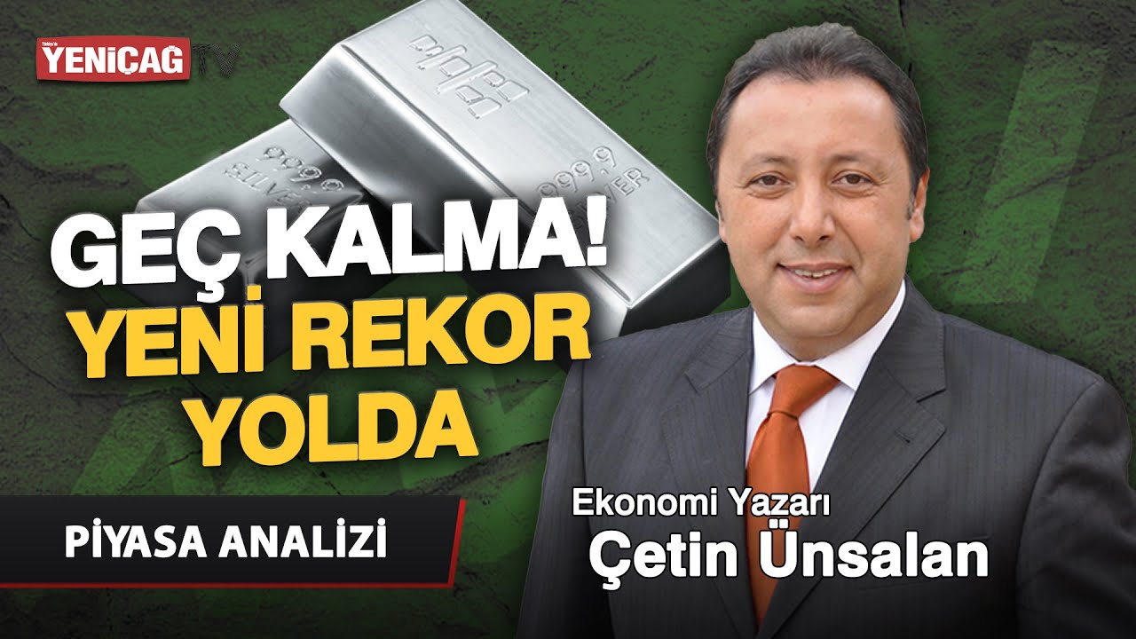 Gümüşte Tarihi Patlama! 📈 Gram Gümüş ve Altın İçin Yeni Hedefler | @parafinnet  #çetinünsalan