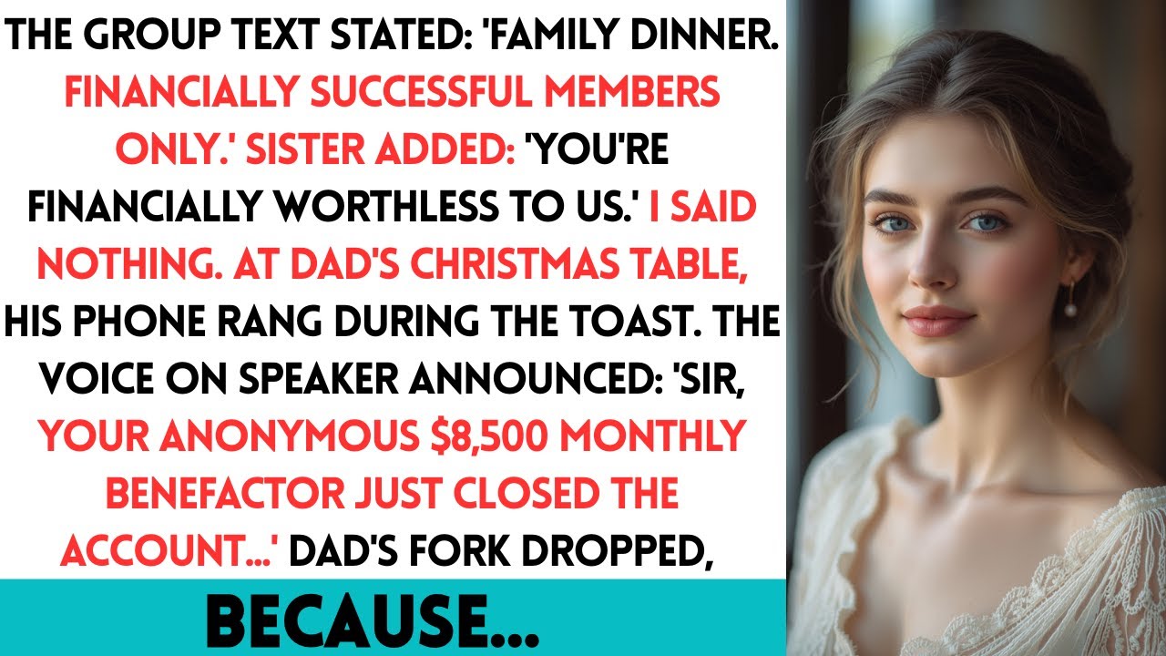 Dad Cut Me From Christmas as “Financially Worthless” — Then the Bank President Called
