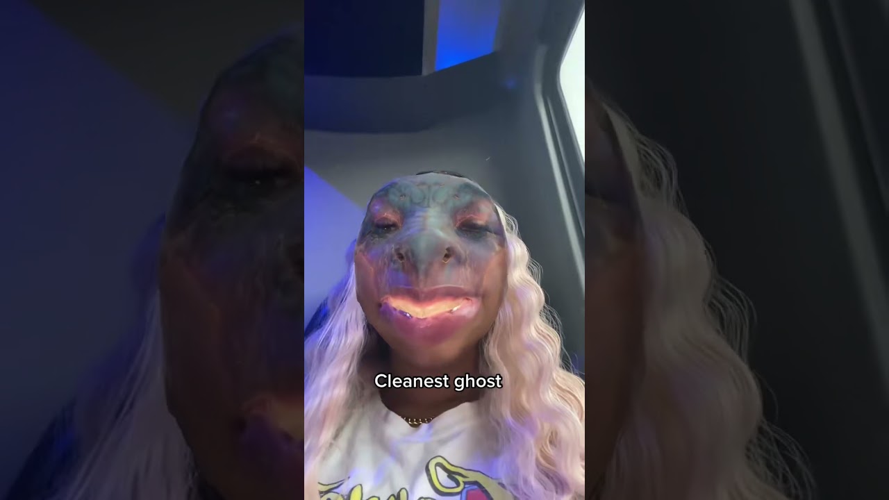 Creative Video Effect: From Human to Animated Ghost#videoeffects #animation #ghostfilter