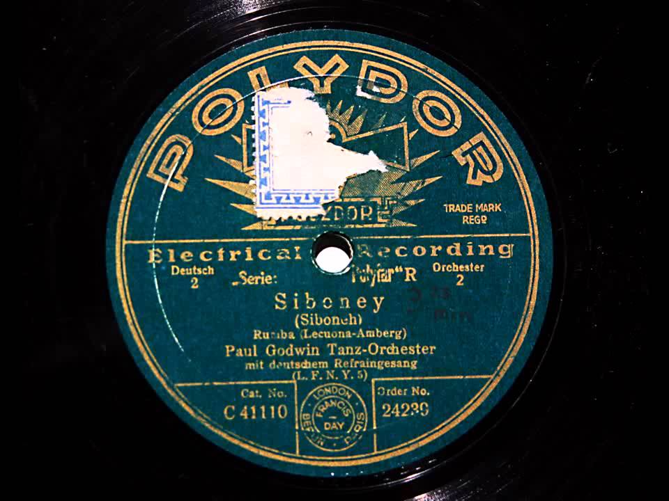 Paul Godwin: Siboney (1931)
