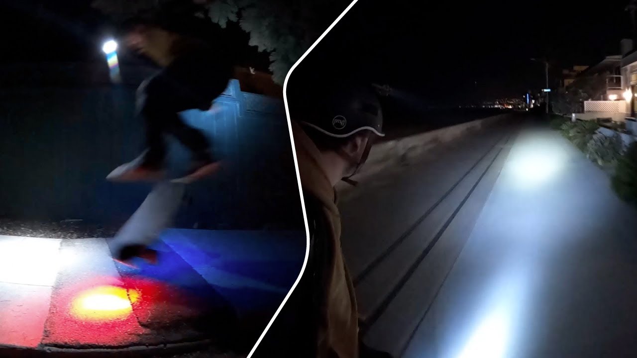 Night Ops Pack Riding & Helmet Light Comparison