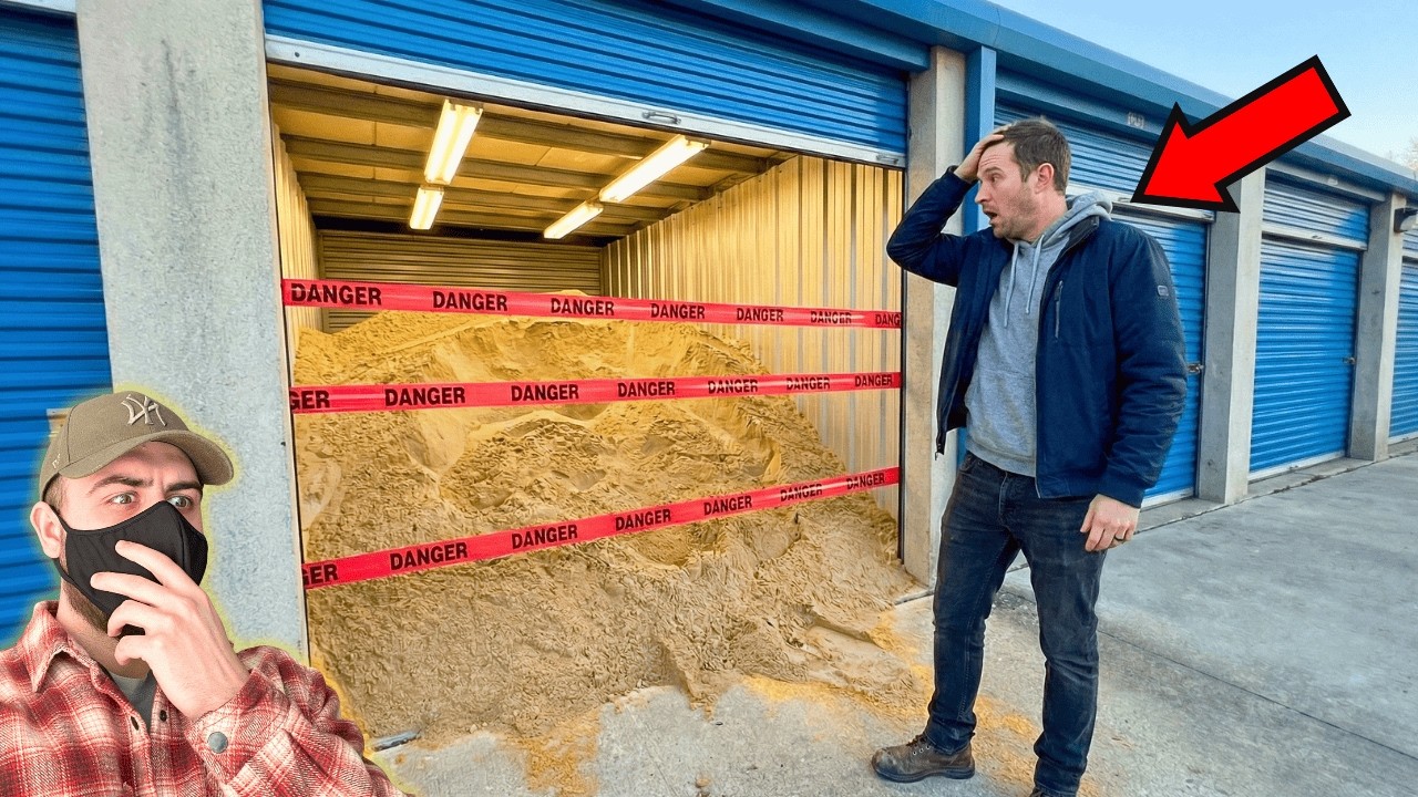 Single Dad Buys Storage Unit Filled With Sand… I Still Can’t Believe Why It Was There
