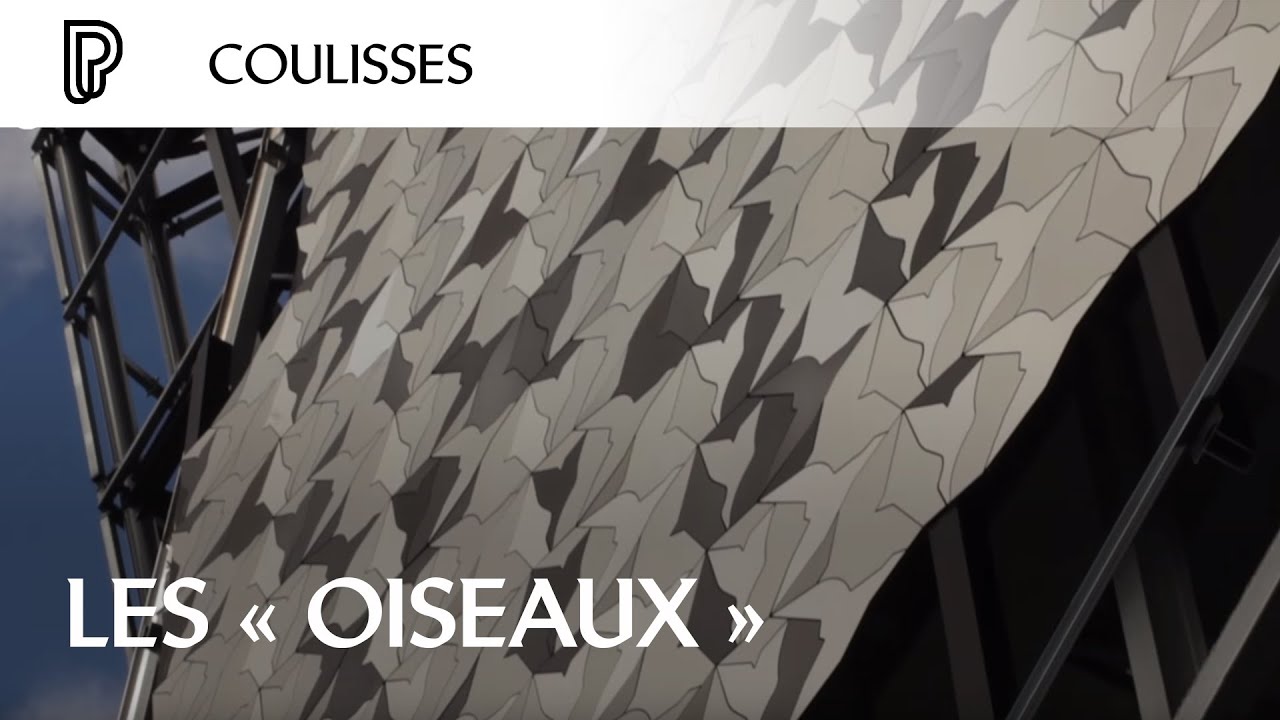 Le chantier de la Philharmonie de Paris : les « oiseaux »