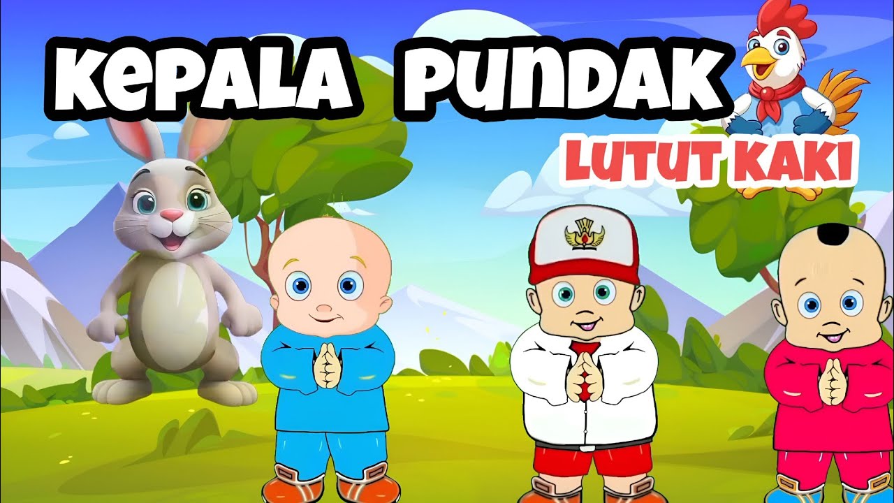 👧Kepala pundak lutut kaki👶lagu anak anak - Lagu anak populer dan ceria - to kids