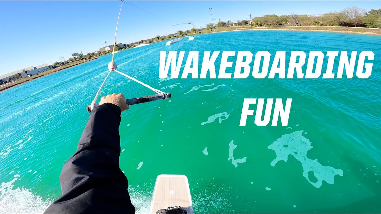 WAKEBOARDING FUN! - TEXAS SKI RANCH