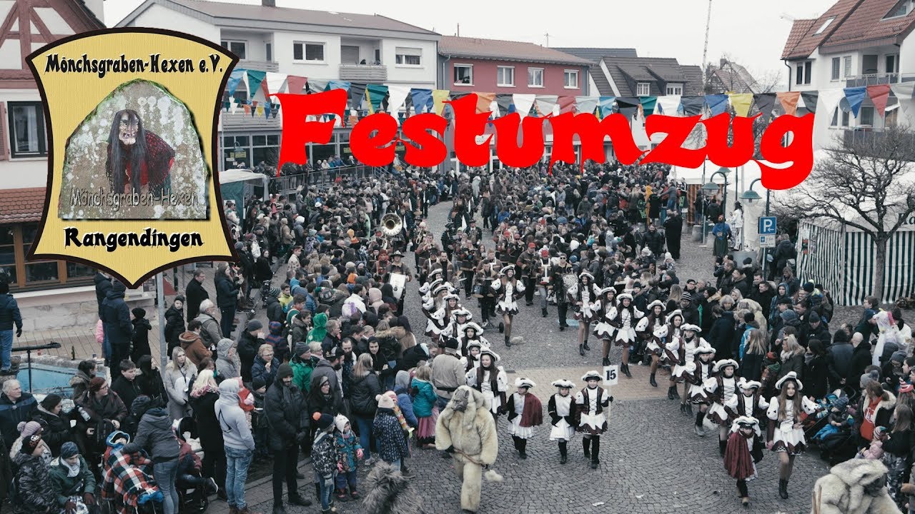 Fasnetsumzug Mönchsgraben-Hexen Rangendingen 2019 [Short Version]