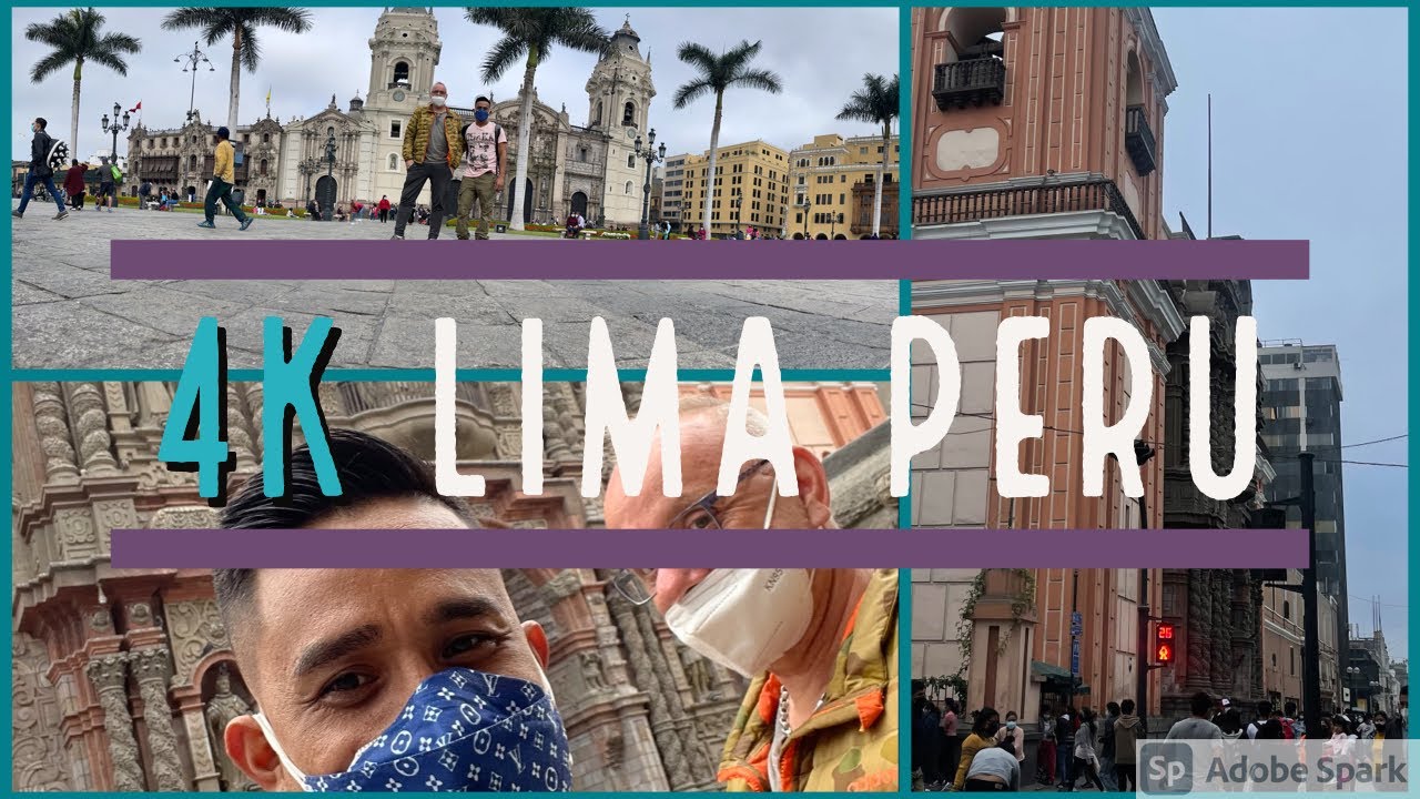 4K LIMA PERU | 4K WALKING IN LIMA PERU