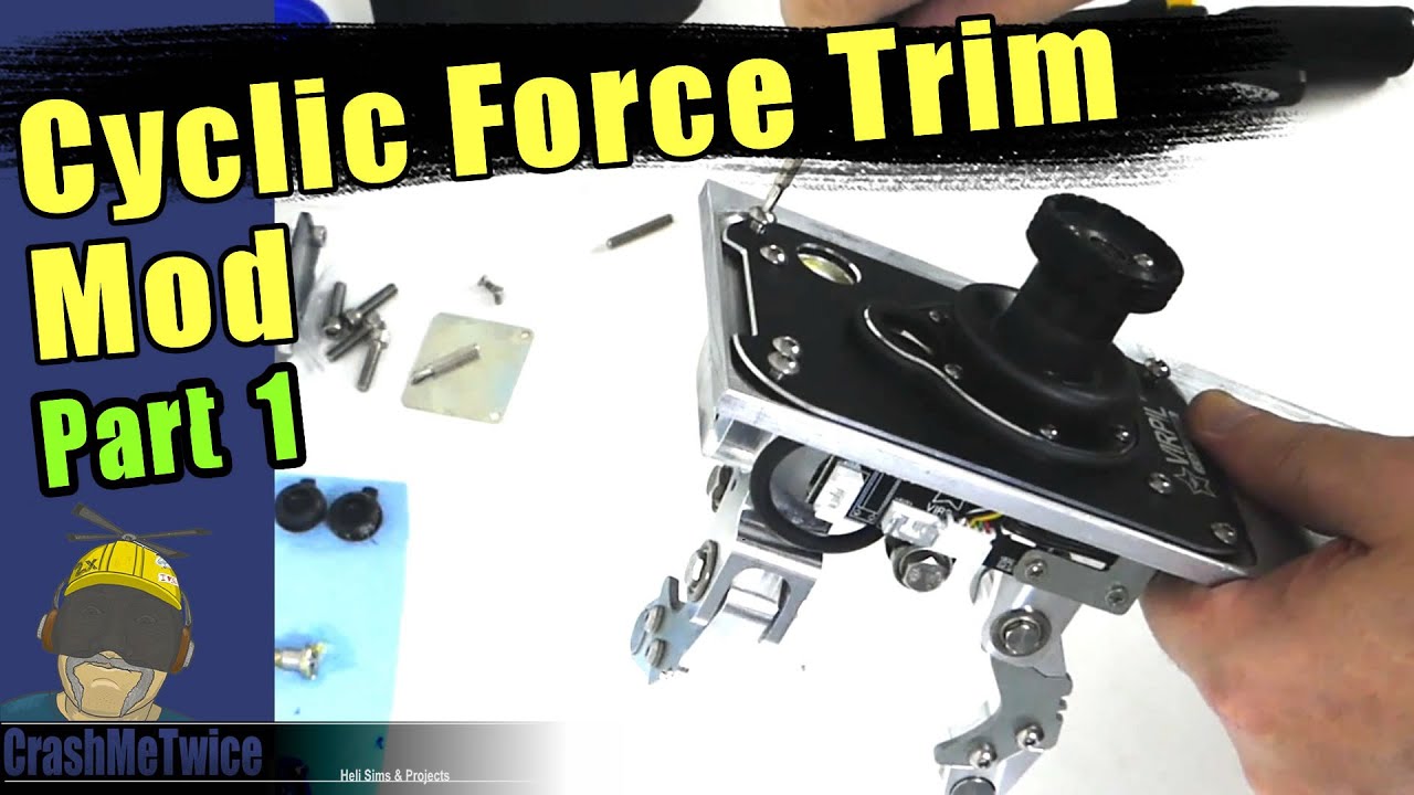 Cyclic Force Trim Mod for Virpil's VPC MongoosT-50CM2 Base Part 1 DIY