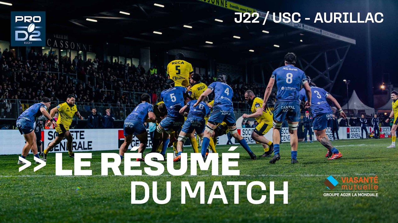 Le Résumé de Carcassonne - Aurillac I J22 PROD2 25/26