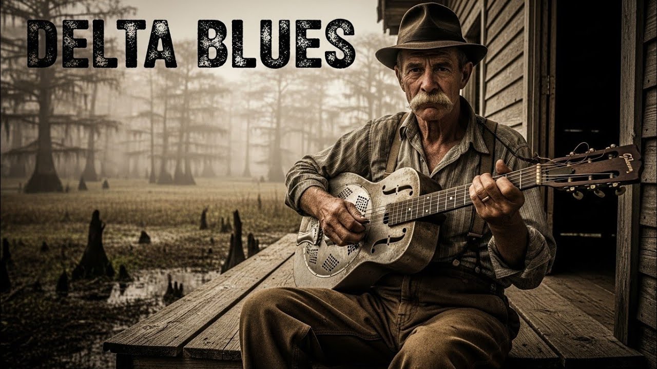 1930s Mississippi Delta Blues – Dark Resonator Guitar