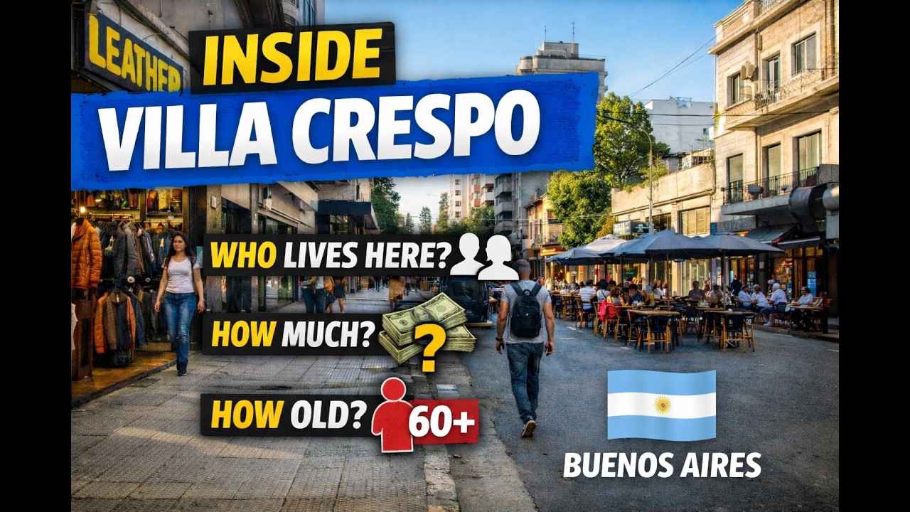 Villa Crespo Buenos Aires Walking Tour 🇦🇷 | Hidden Gem Neighborhood Most Tourists Miss