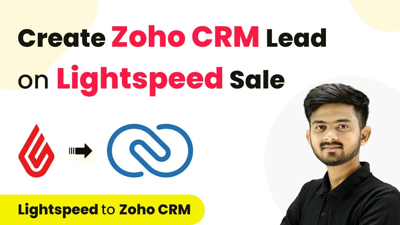 How to Create Zoho CRM Lead on Lightspeed Sale