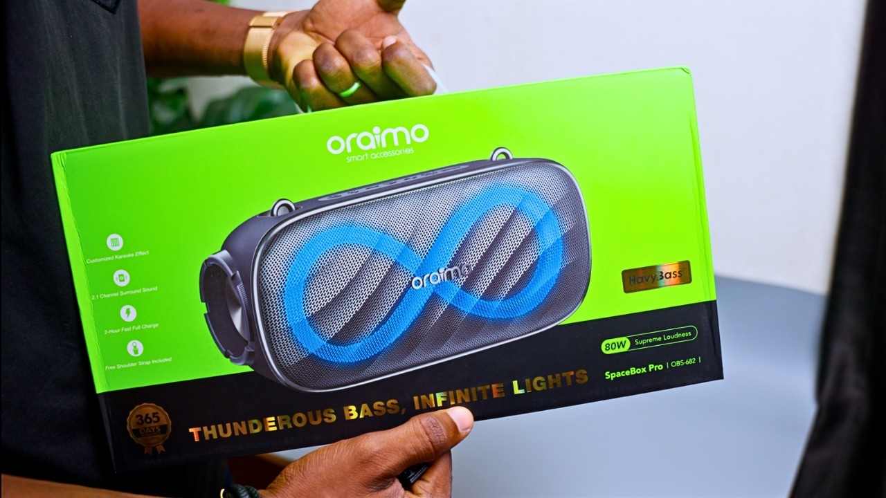 Oraimo Spacebox Pro Unboxing & 1st Impressions!!!