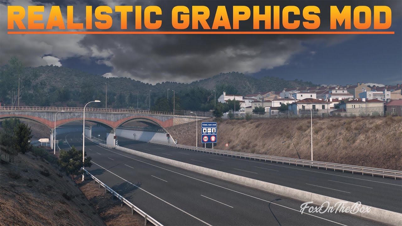 ETS2 1.43 Realistic Graphics & Weather Mod | Euro Truck Simulator 2 Mod