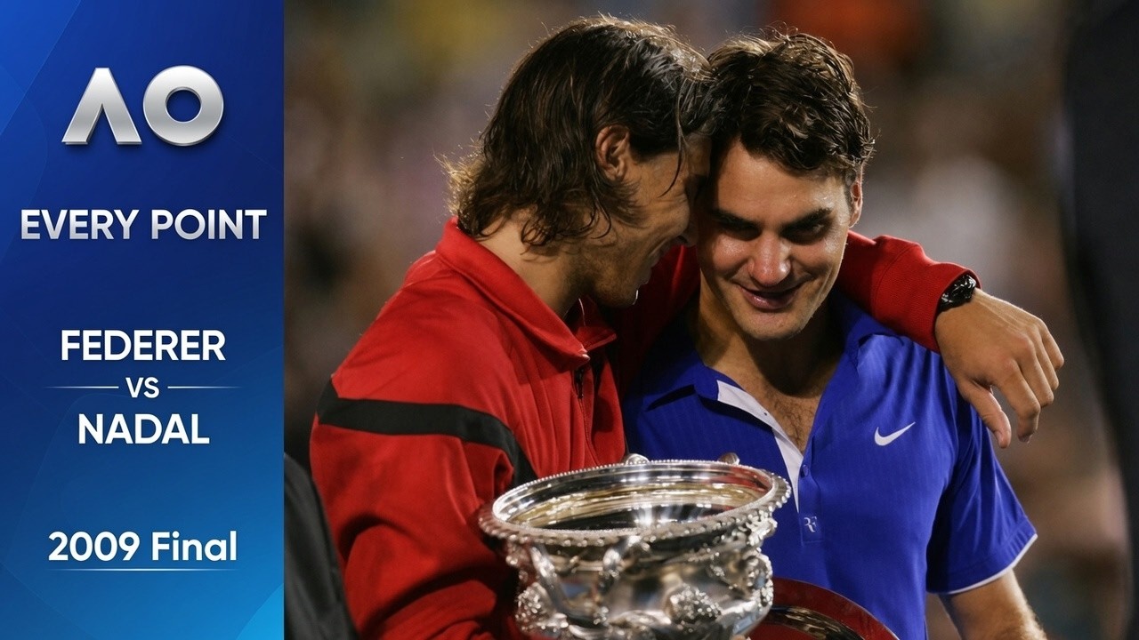 2009 Australian Open Final | Federer vs Nadal | Every Point