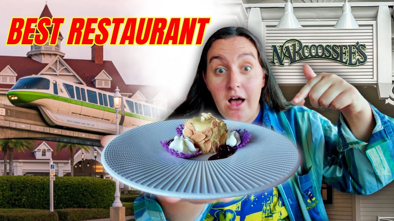 THIS IS THE BEST RESTAURANT AT DISNEY WORLD- NARCOOSSEE’S | GRAND FLORIDIAN RESORT