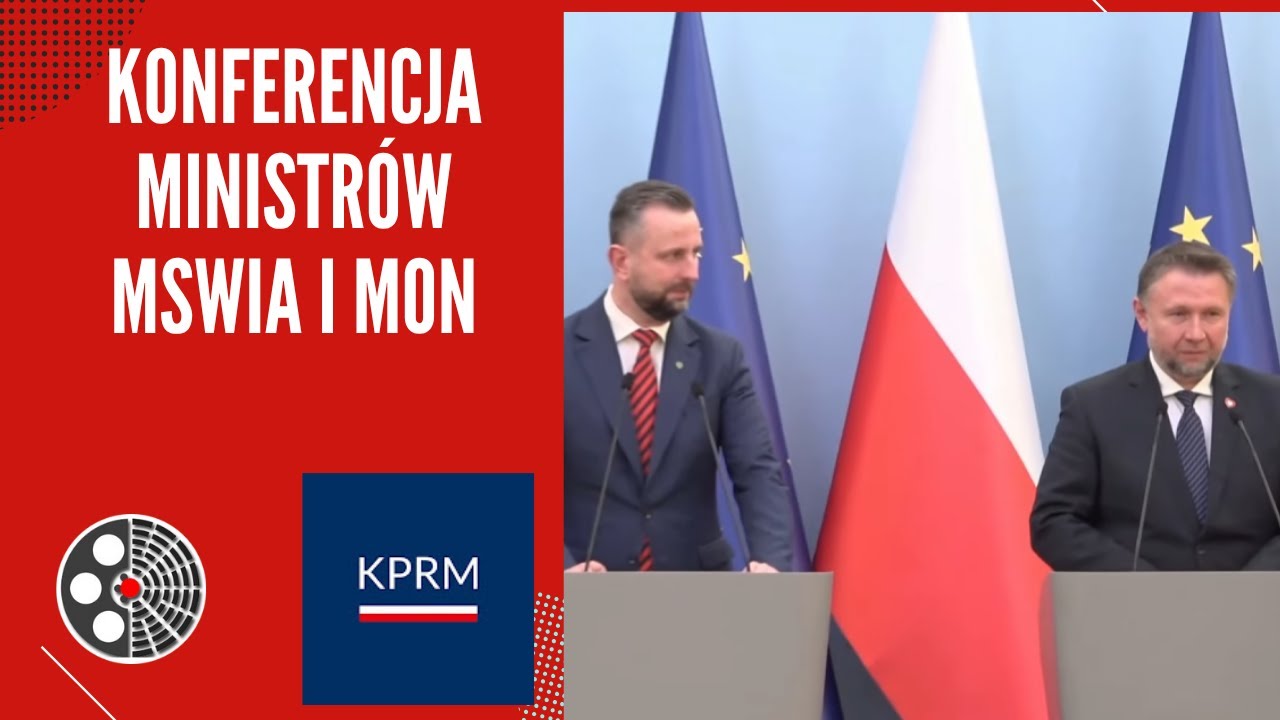 [KPRM]: PILNE Konferencja ministr&oacute;w MSWiA i MON