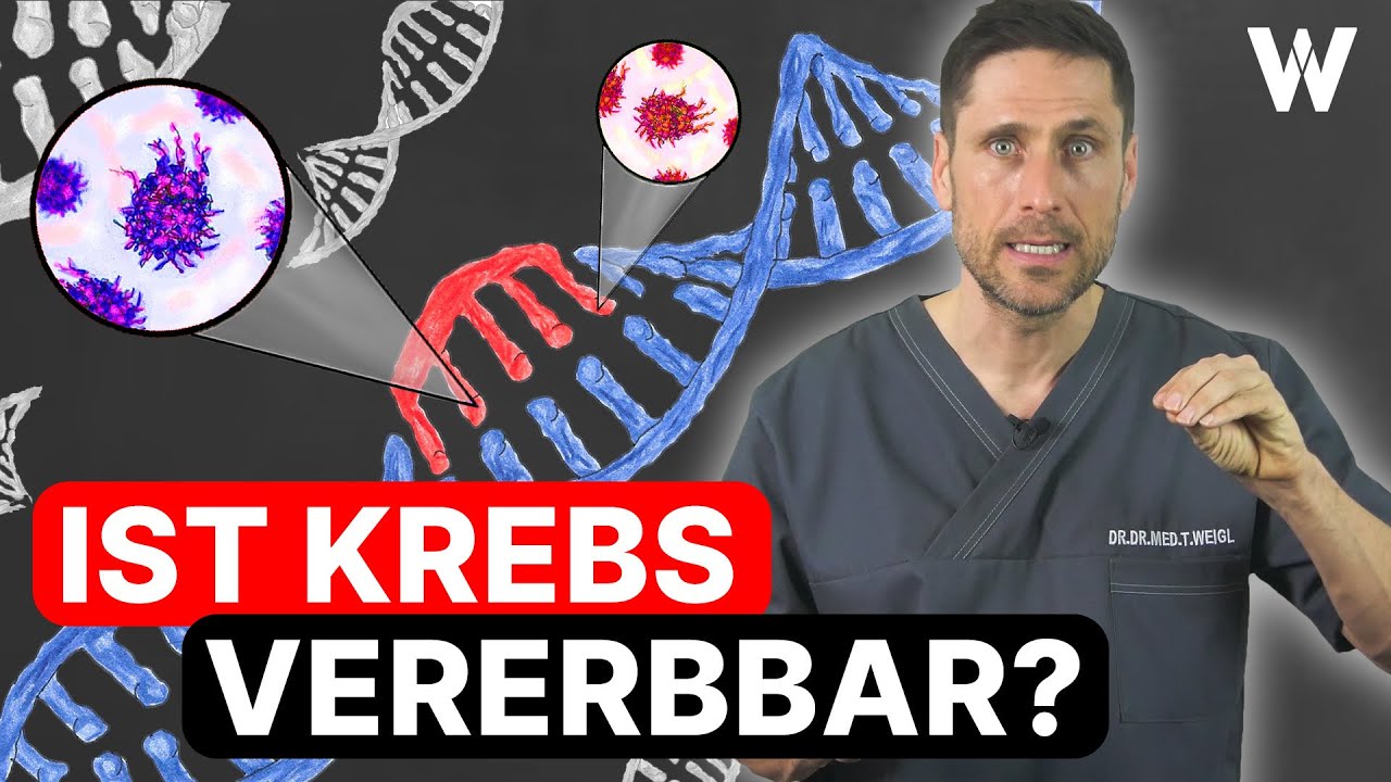 KREBS: Welches RISIKO für Krebserkrankung hast du? Ist Krebs vererbbar? Einfluss der Gene & Genetik!