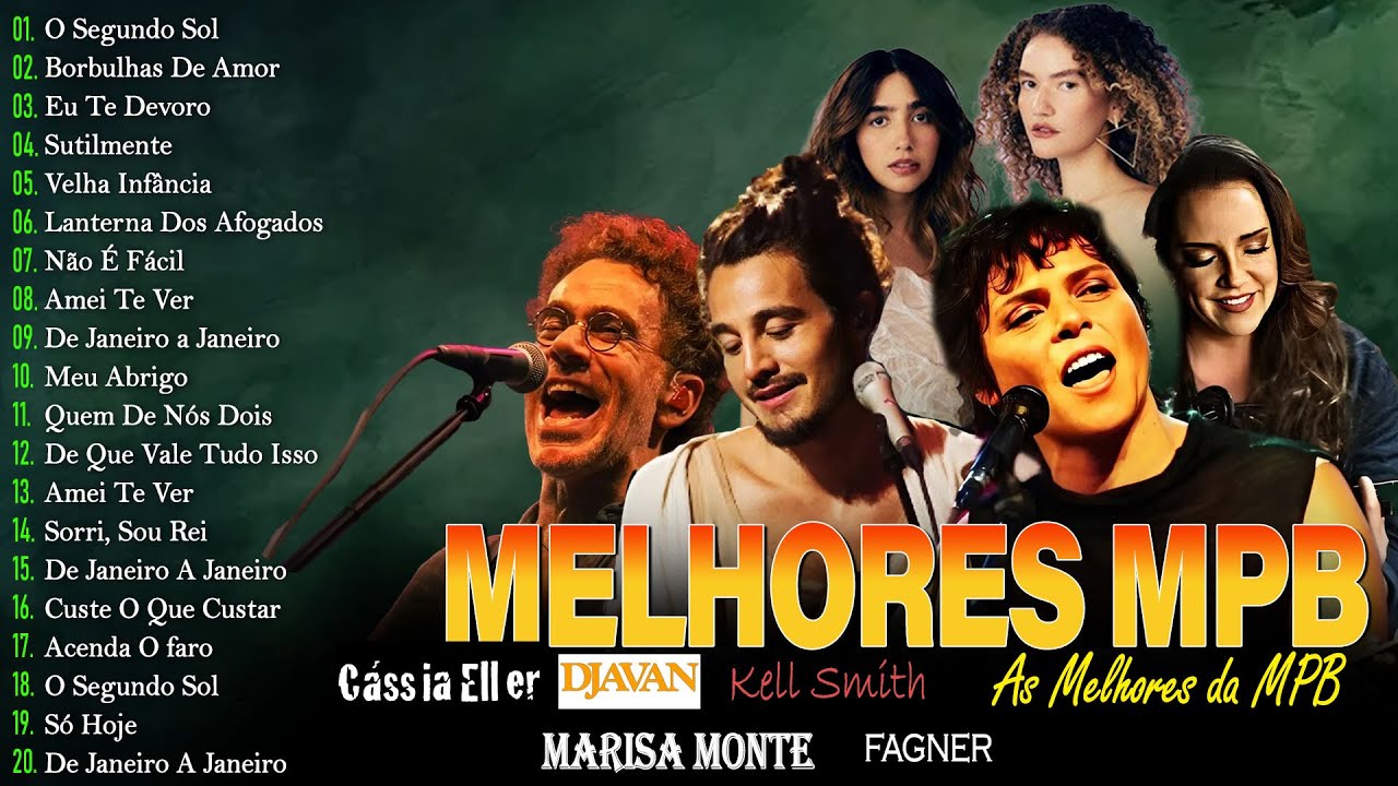 MPB Antigas - Marisa Monte,Vanessa Da Mata, Rita Lee, Zé Ramalho - Música Popular Brasileira#39