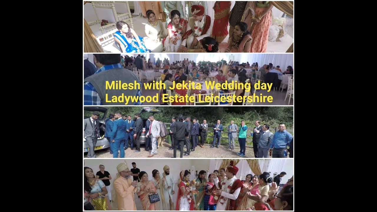 Milesh with Jekita Wedding day|Ladywood Estate Leicestershire UK