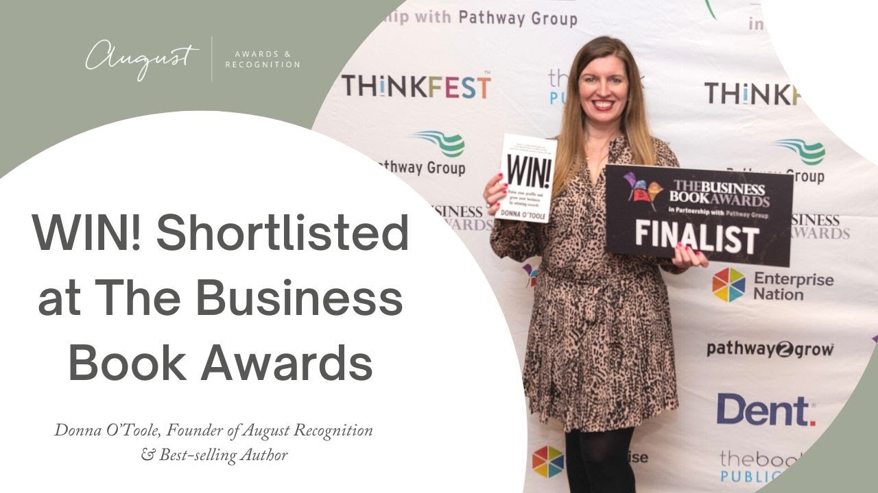 WIN! Shortlisted at The Business Book Awards