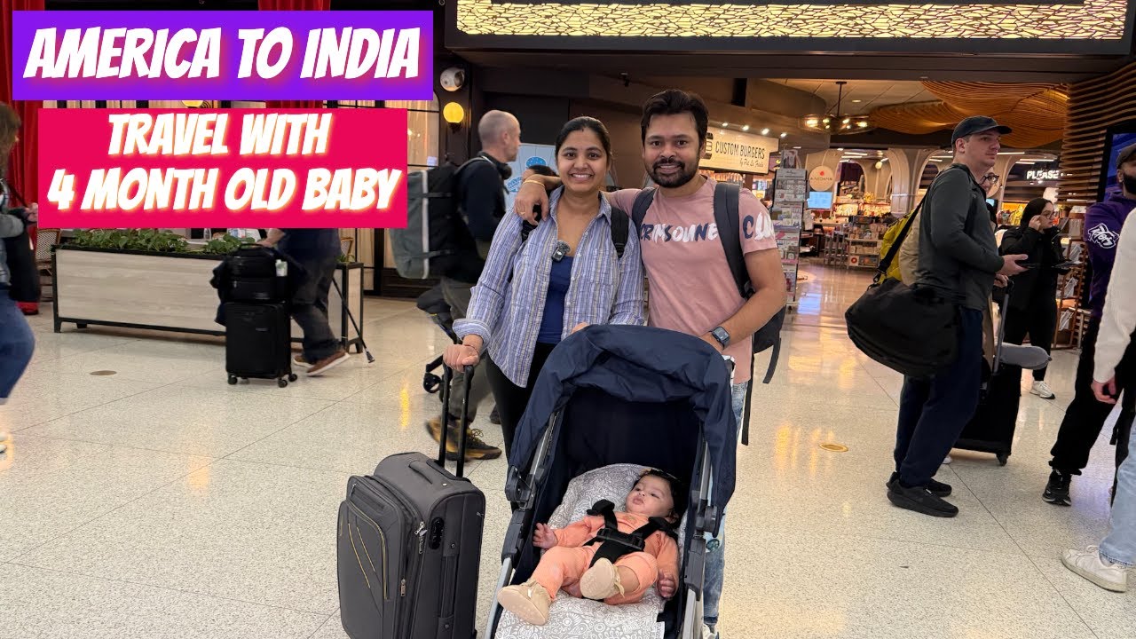 INDIA ପହଂଚିଗଲୁ ଆମେ BABY ସାଂଗେ. ବେବି ସାଂଗେ ଆମେରିକା ରୁ INDIA ଆସିଗଲୁ 🇮🇳🇮🇳 FLIGHT EXPERIENCE WITH ANIKA