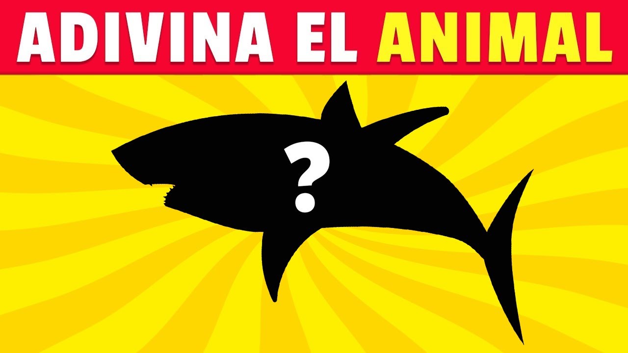 Adivina los Animales Por La Sombra 🦁🐺✅Quiz de Animales
