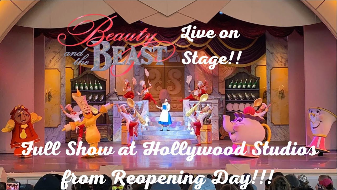 Beauty and The Beast: Live on Stage | Full Show from Reopening Day!!