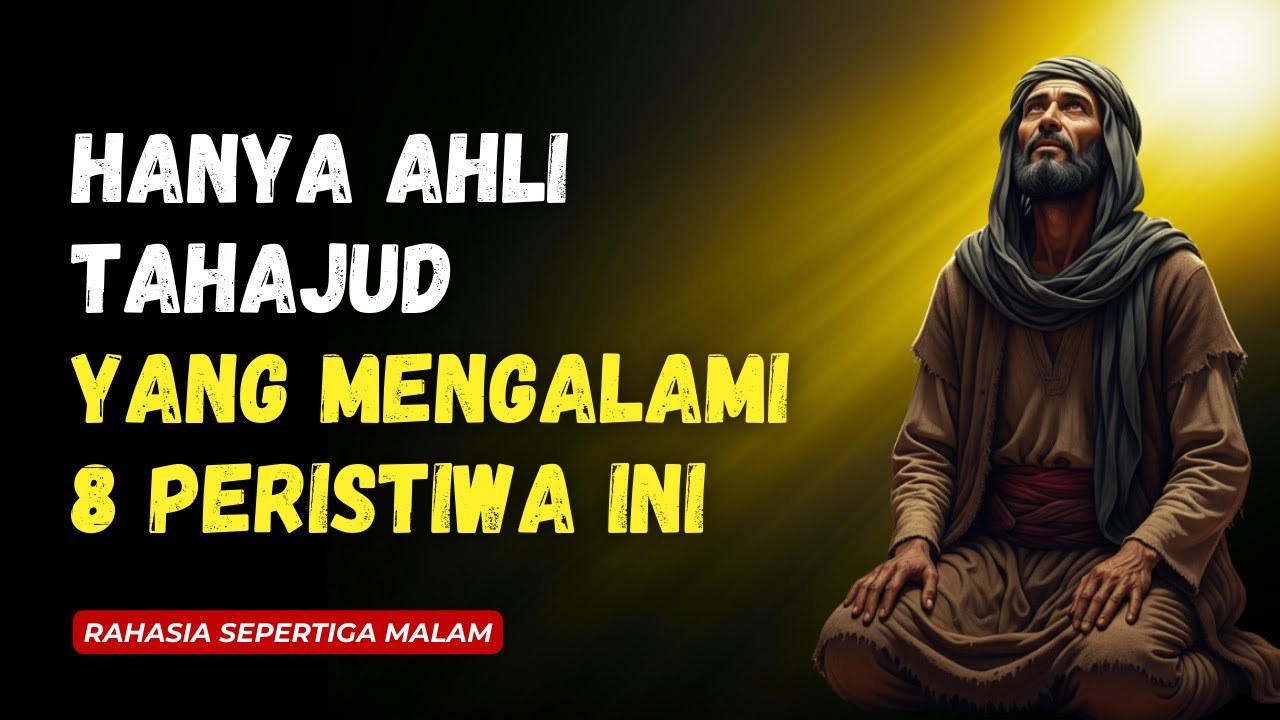 Hanya Ahli Tahajud yang Mengalami 8 Peristiwa Ini 🤲🌙 (Nomor 7 Bikin Merinding)