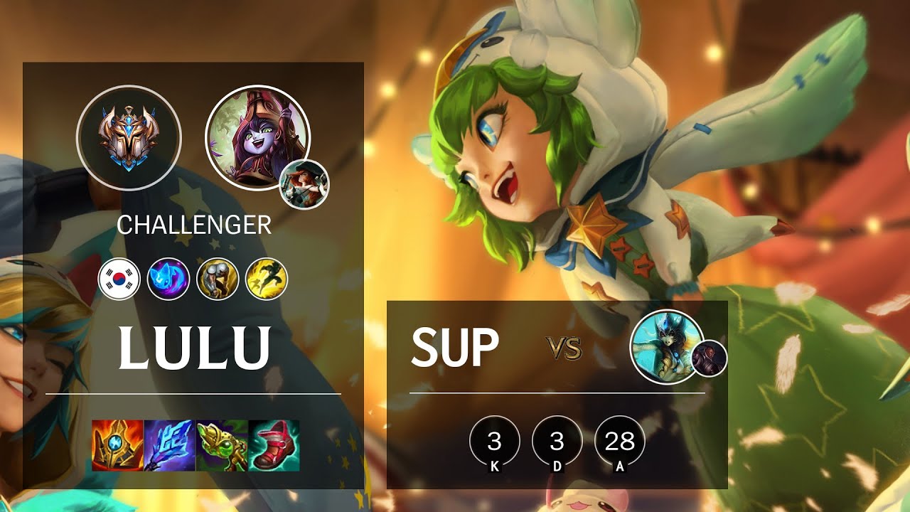 Lulu Support vs Nami - KR Challenger Patch 11.22