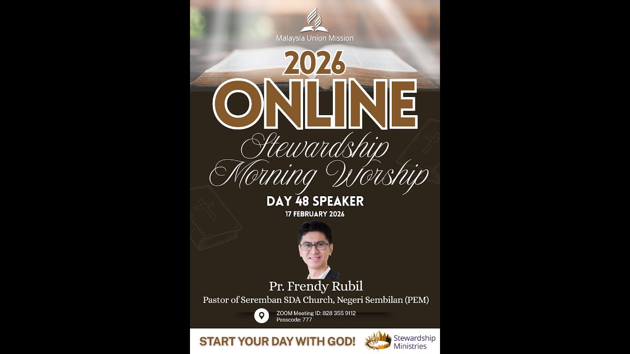 MAUM 2026 ONLINE STEWARDSHIP MORNING WORSHIP | 17 FEB 2026