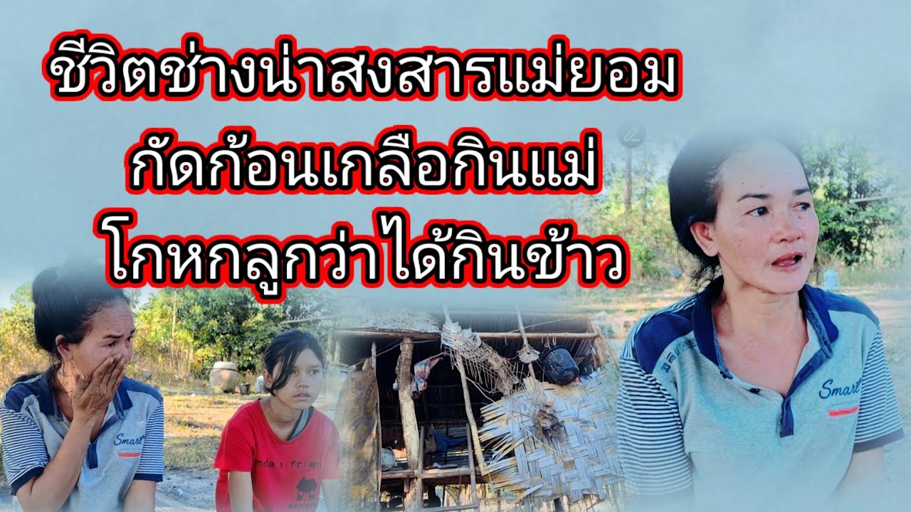 ชีวิตช่างน่าสงสารไม่ยอมกัดก้อนเกลือกินน่าสงสาร โกหกลูกว่าได้กินข้าวแล้ว5 กุมภาพันธ์ ค.ศ. 2026