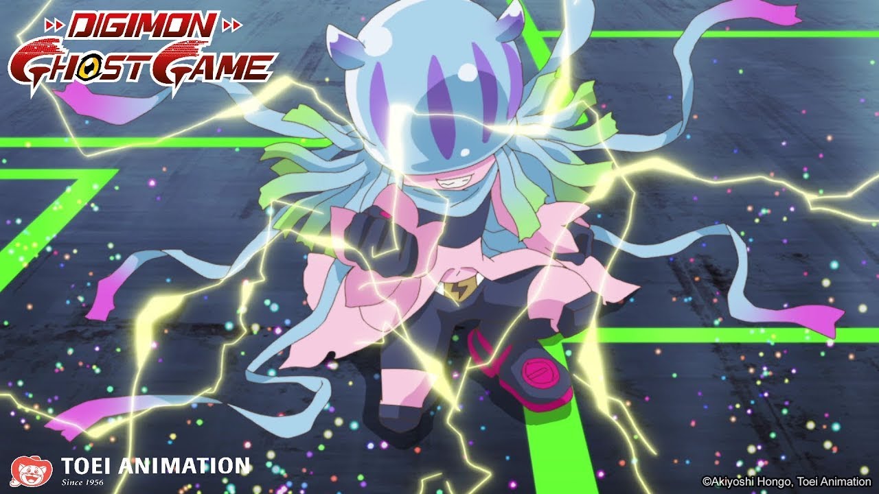 Teslajellymon contro Zassoumon! | Digimon Ghost Game