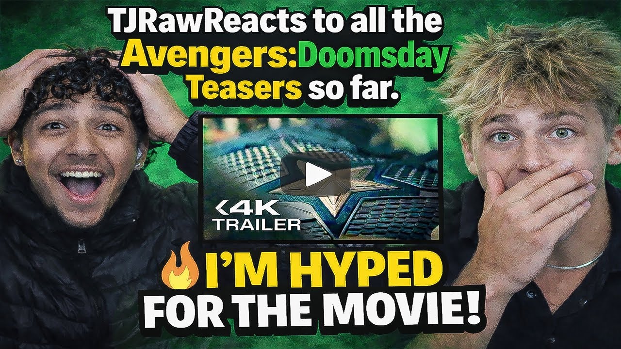 I’M HYPED FOR THE MOVIE! | TJRawReacts to all the Avengers: Doomsday Teasers so far. | Episode 3