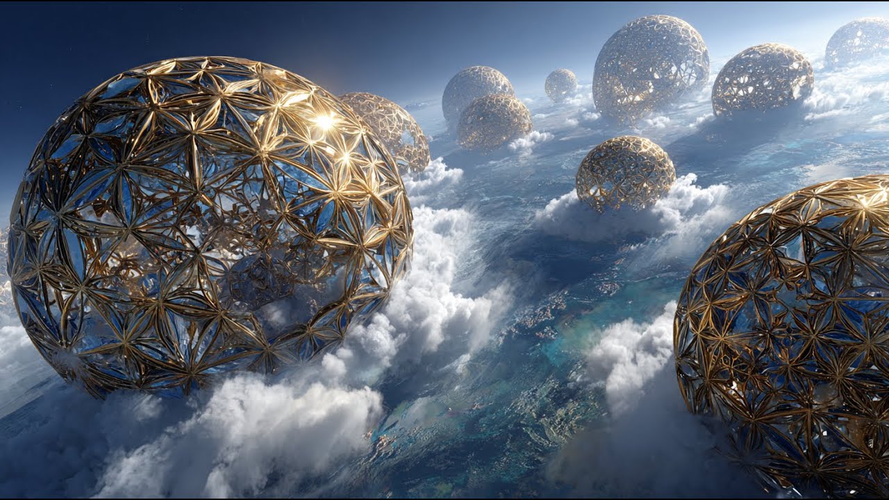 Echoes of Ancient Alien Worlds⎜Deep Space Ambient Music & Sci-Fi Cinematic Atmospheres⎜1hour⎜4K
