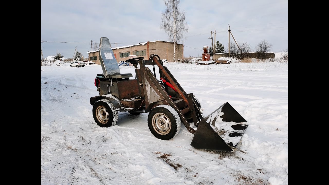 Доработка минипогрузчика.
