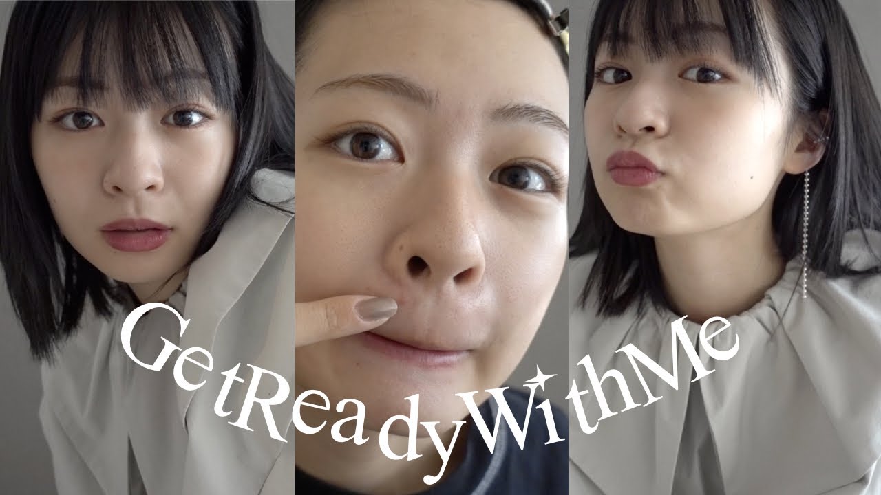 GRWM : ニキビ出来ても楽しい休日⤴︎