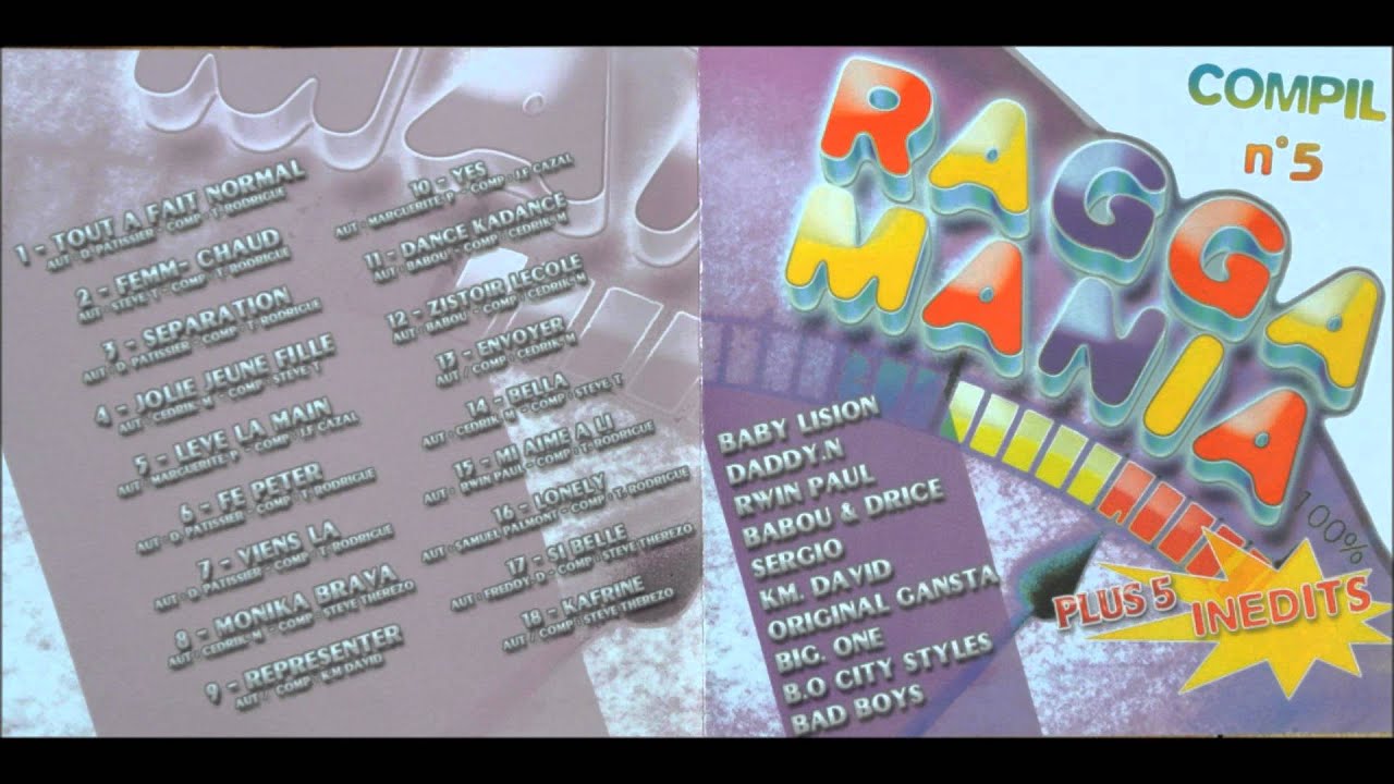 RAGGA MANIA (5), tout a fait normal, jolie jeune fille, Monika brava, yes, envoyer, Bella.