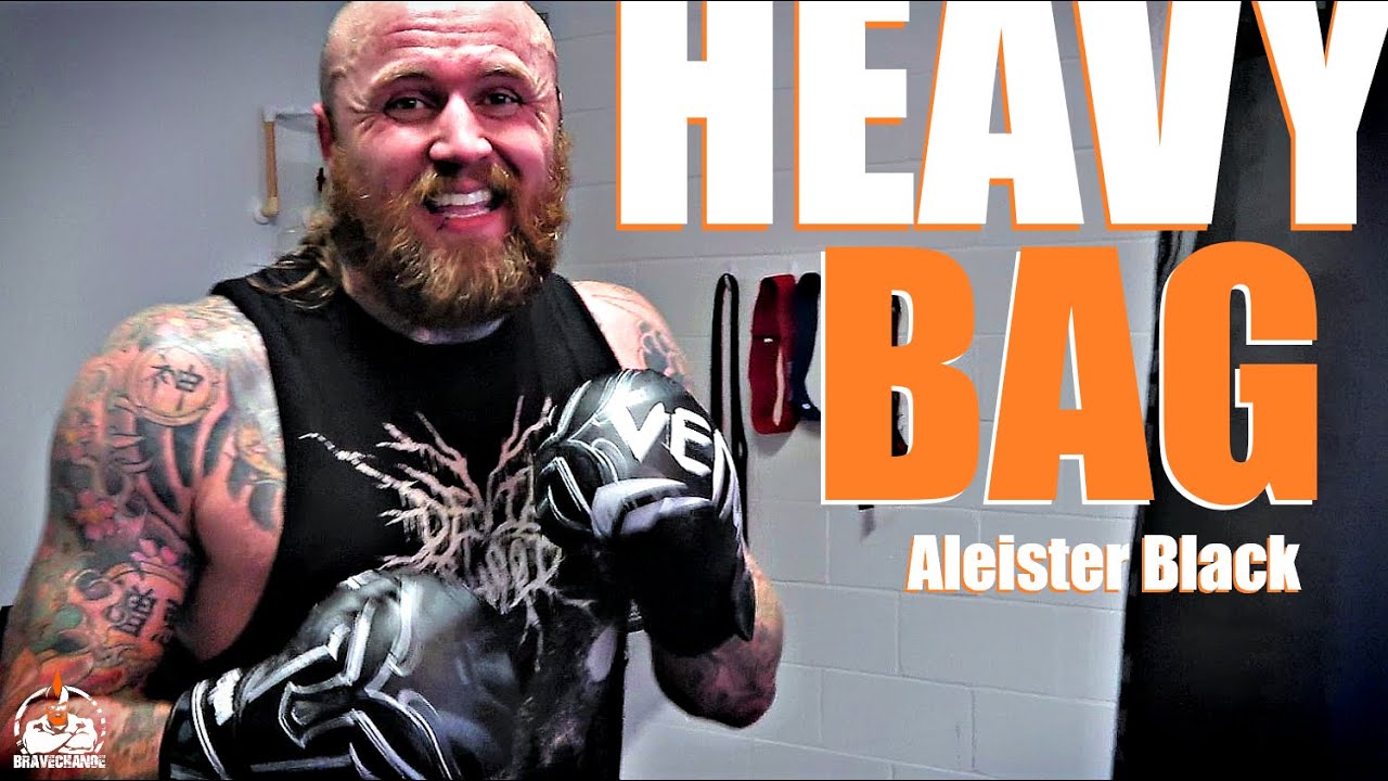 Aleister Black Heavy Bag (COMBOS!)