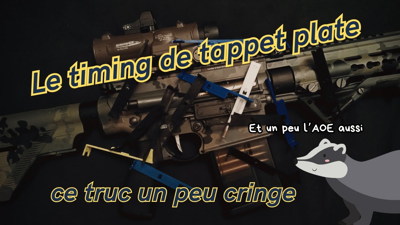 Le Timing de Tappet plate, l'AOE, et s'éviter un gros mal de crâne
