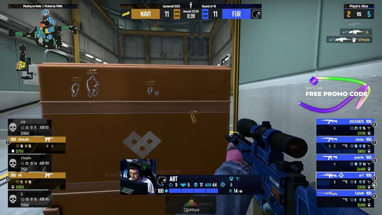 arT - 4 SCAR20 kills on the Ramp