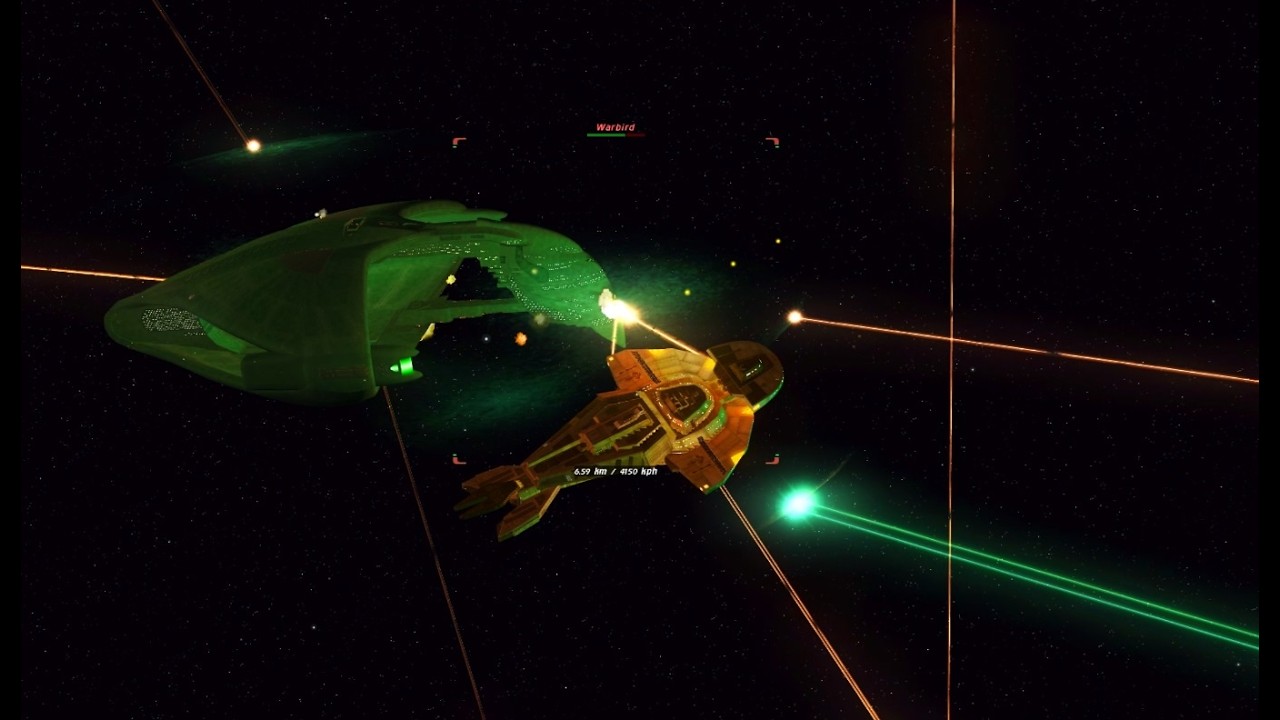 Star Trek Bridge Commander: Cardassian vs Romulan fleet