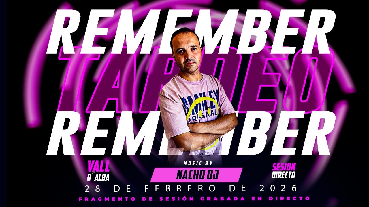 🎧 Nacho DJ | Remember 90s y 2000s | Tardeo Mig Any Fester | Vall D´Alba 🎧