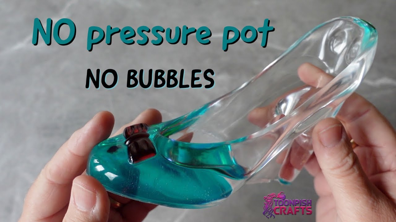 NO Bubbles in resin without a pressure pot? is it possible?