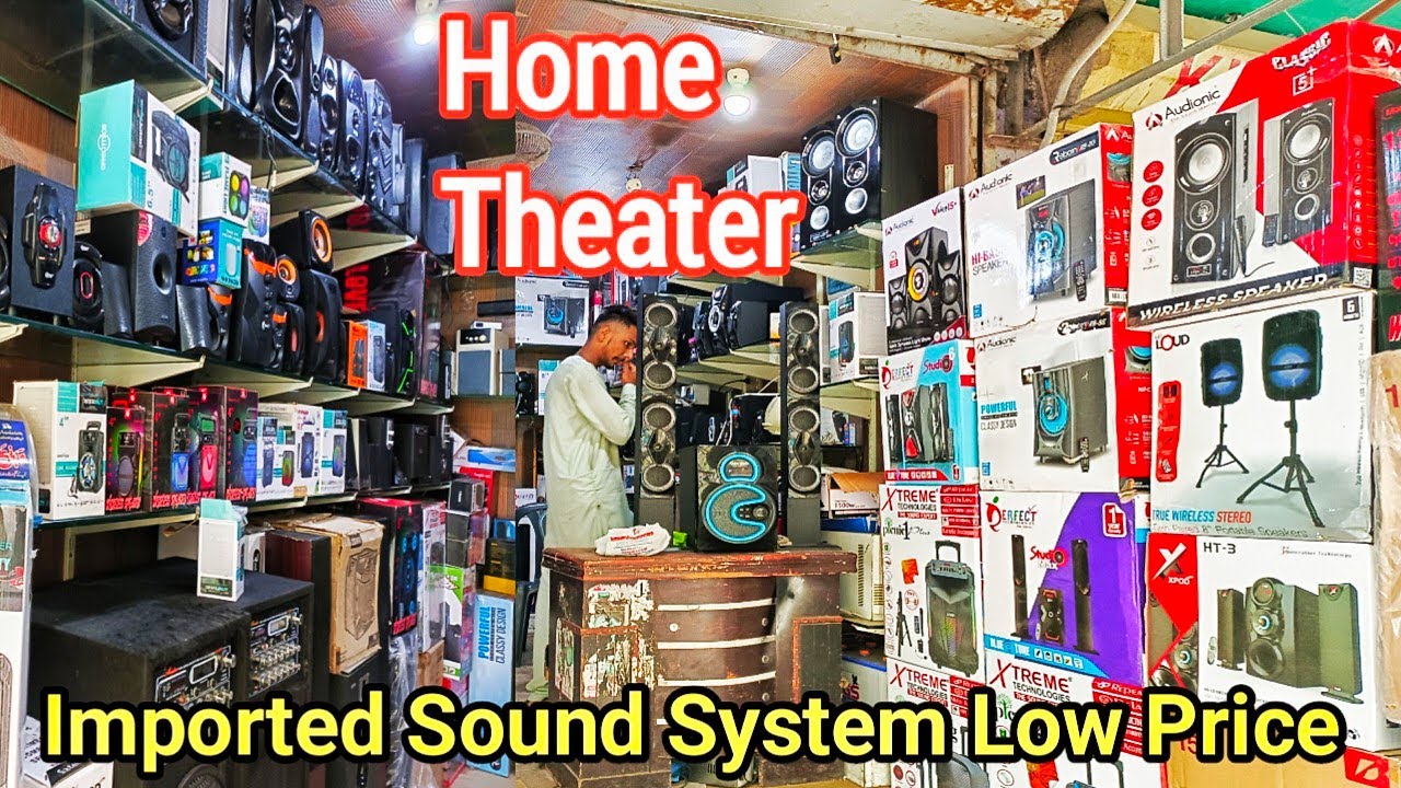 Branded New Sound System in Jackson Market Keamari | Home Theater | Emplifier Speaker deck System