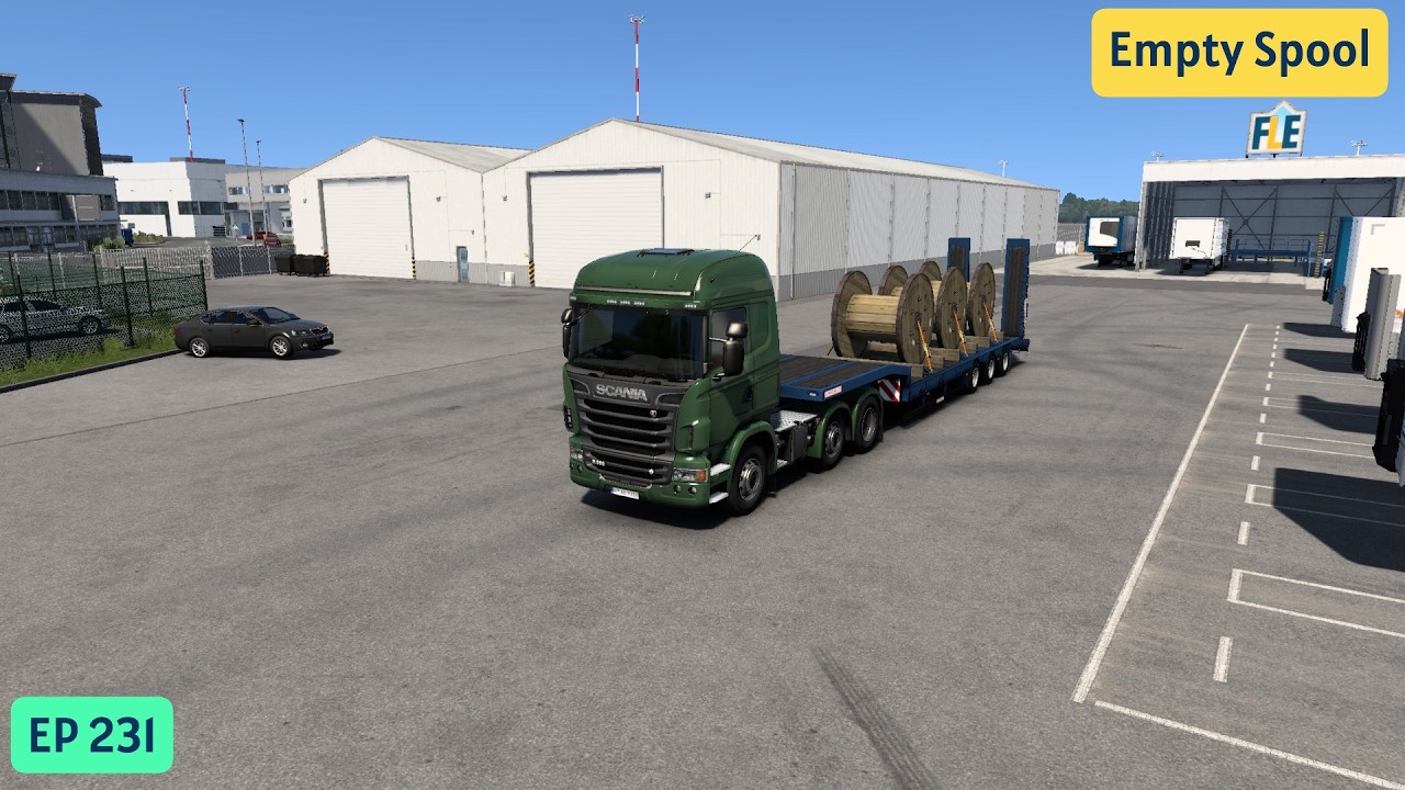 Euro Truck Simulator 2 Empty Spool  l EP 231 | GP Gaming World
