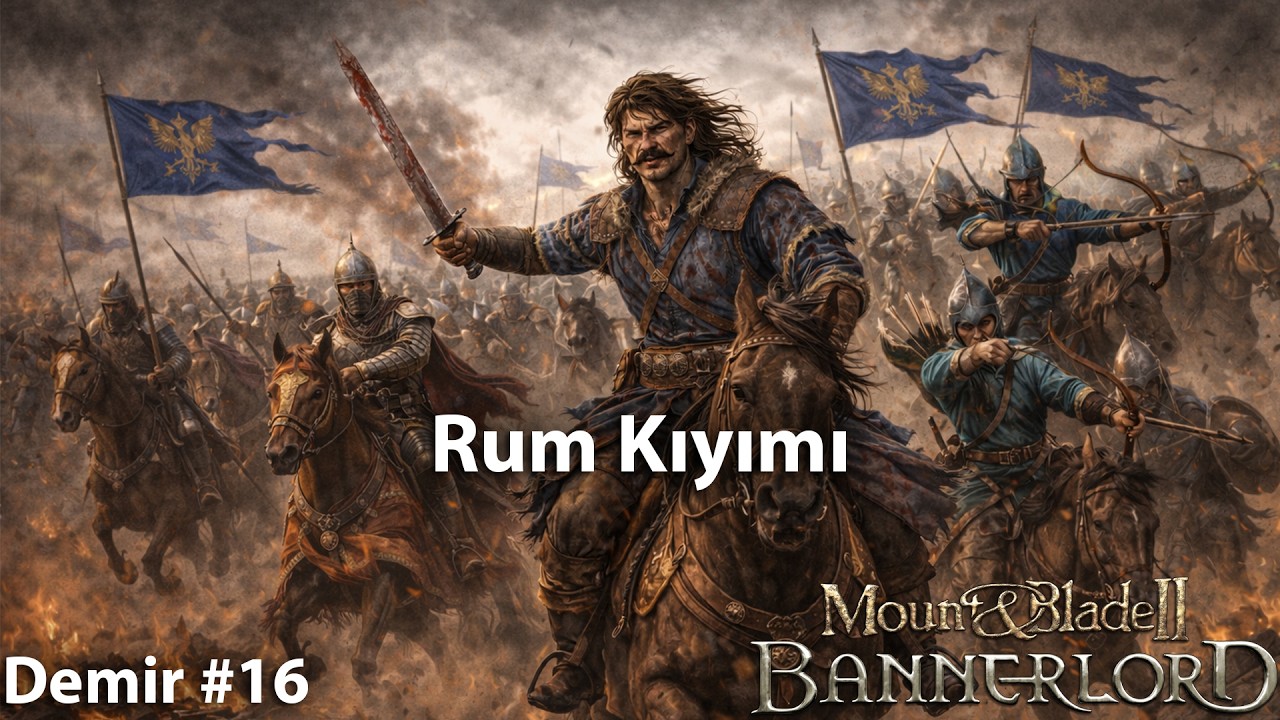 Rum Kıyımı! M&B Bannerlord Avrupa 1100 Türkçe Seri Demir 16. Bölüm